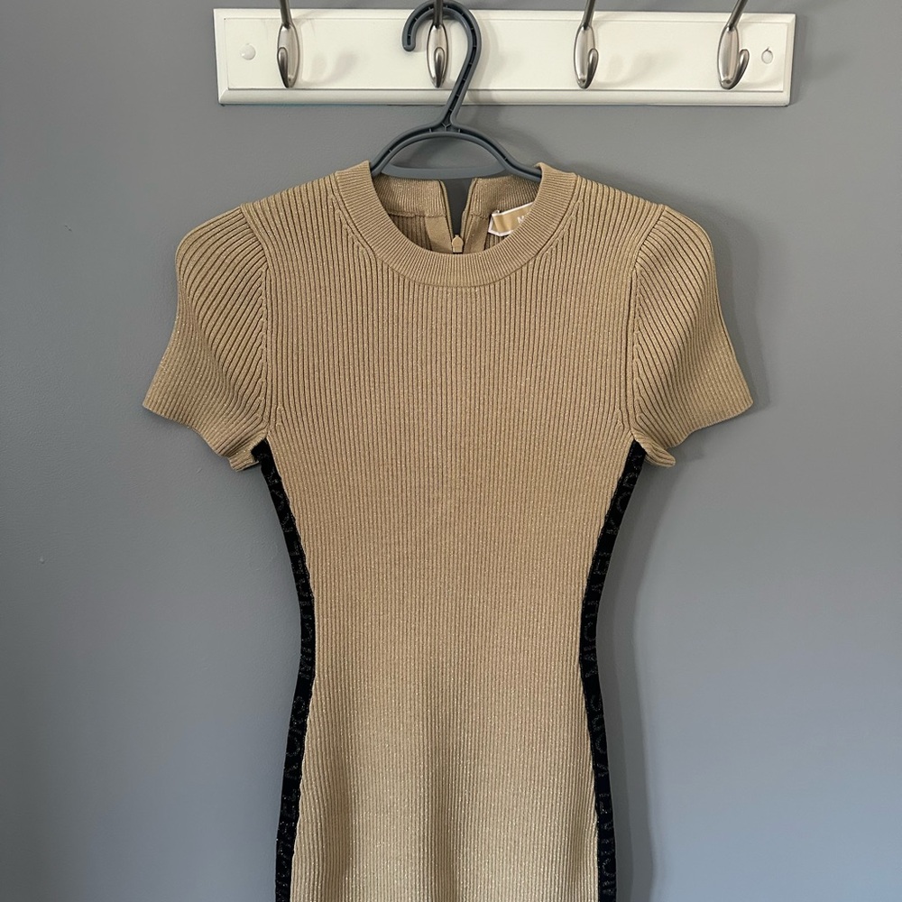 Michael Kors Gold dress size small